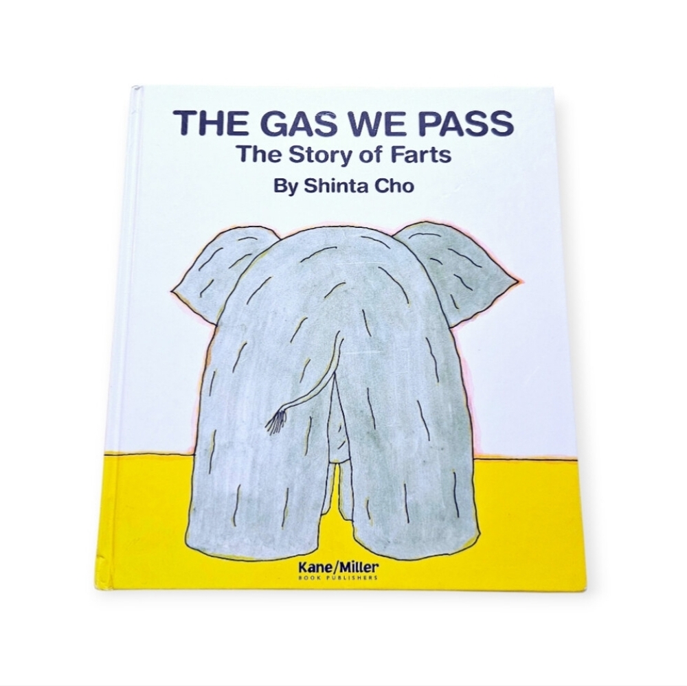 Vintage 1994 Hardcover Book "The Gas We Pass" by Kane/Miller Book Publishers
